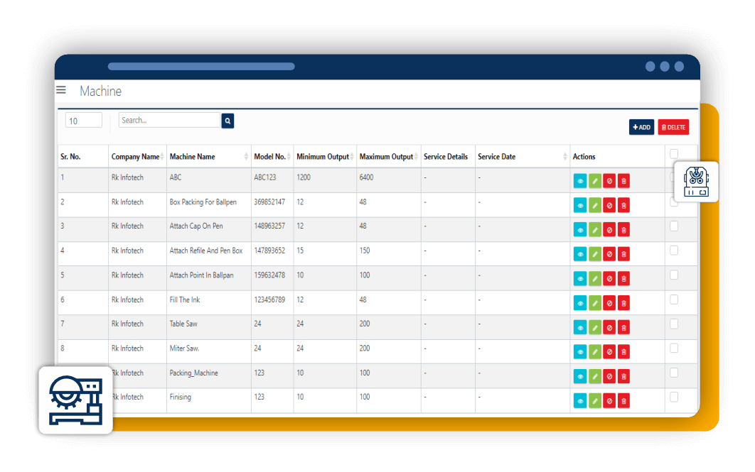 Machine Manufacturing Management Software Feature 5